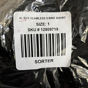 Torrid Black Seamless Shorts